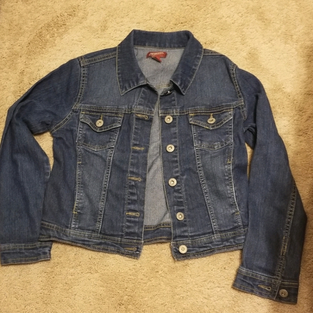 Arizona jean jacket girls size 10/12